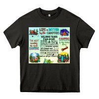 Asphalt life is better by the campfire Heavy Core Tee - JahusDesignShop