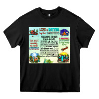 Black life is better by the campfire Heavy Core Tee - JahusDesignShop