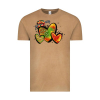 Vintage Camel juneteenth hearts Vintage Tee - MaliasSmallBusiness