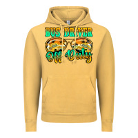 Vintage Mustard bus driver off duty Vintage Hoodie - Jasminsmagicworld
