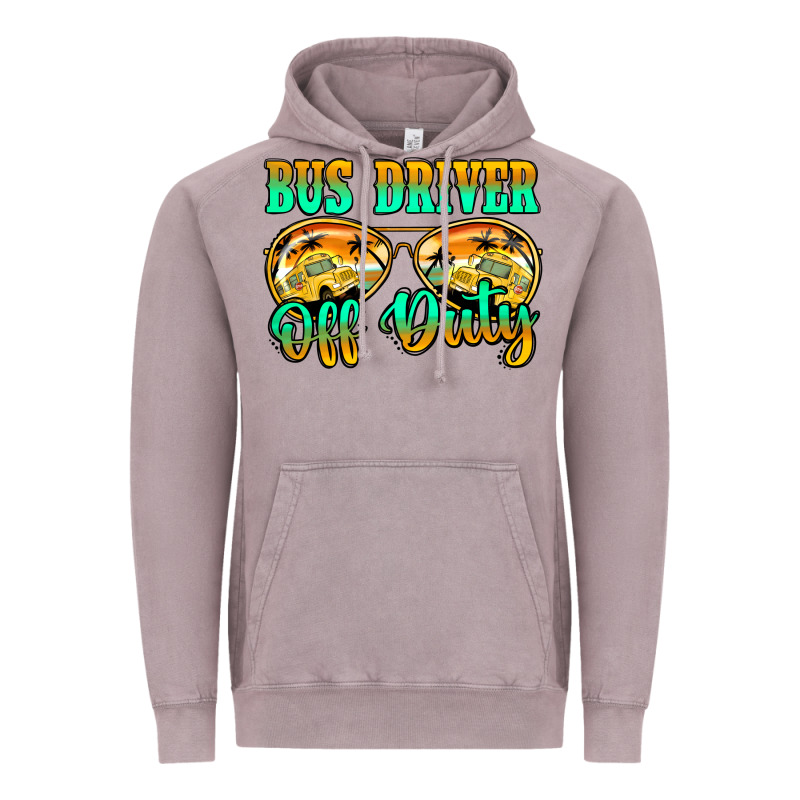 Bus Driver Off Duty Vintage Hoodie by Jasminsmagicworld | Teevron