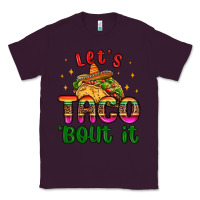 Plum let s taco bout it Classic Tee - MaliasSmallBusiness