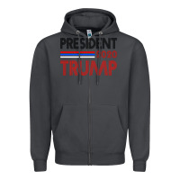 Smoke President 2020 Trump Zipper Hoodie - Bettercallsaul