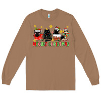 Toasted Coconut meowy christmas cats Long Sleeve Tee - MaliasSmallBusiness