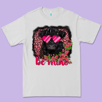 Be Mine Belted Galloway Premium Tee Designed By Adodesignshop