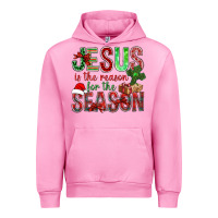 Fuchsia Pink jesus is the reason for the season christmas bbs Urban Hoodie - BundleAndBundleShop