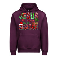 Mauve Wine jesus is the reason for the season christmas bbs Urban Hoodie - BundleAndBundleShop