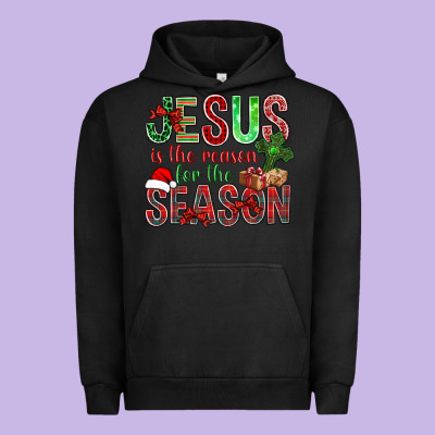 Jesus Is The Reason For The Season Christmas Bbs Urban Hoodie Designed By Bundleandbundleshop