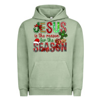 Pigment Oil Green jesus is the reason for the season christmas bbs Urban Hoodie - BundleAndBundleShop