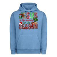 Pigment Pebble Blue jesus is the reason for the season christmas bbs Urban Hoodie - BundleAndBundleShop