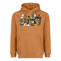 Meerkat Cowhide coffee cups Heavyweight Hoodie - HowdyJamesFarm