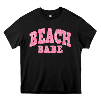 Black beach babe Heavy Core Tee - JahusDesignShop