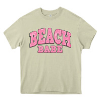 Mossy beach babe Heavy Core Tee - JahusDesignShop