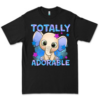 Black totally adorable elephant boy Premium Tee - AdoDesignShop