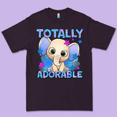 Totally Adorable Elephant Boy Premium Tee Designed By Adodesignshop