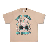 Burro don't worry be hoppy Urban Heavy Tee - MaliasSmallBusiness