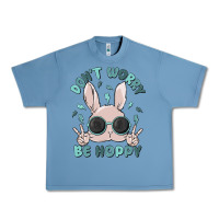 Pebble Blue don't worry be hoppy Urban Heavy Tee - MaliasSmallBusiness