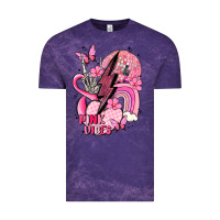 Cloud Purple pink vibes Vintage Tee - MaliasSmallBusiness