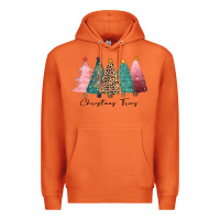 Carrot christmas trees Premium Hoodie - CowGirlArtShop