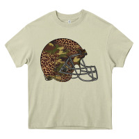Mossy American football helmet Heavy Core Tee - BarkalooDesign