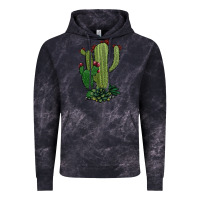Cloud Black cactus Vintage Hoodie - Jasminsmagicworld