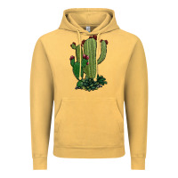 Vintage Mustard cactus Vintage Hoodie - Jasminsmagicworld