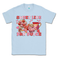 Dusty Blue sweet like pan dulce Classic Tee - MaliasSmallBusiness