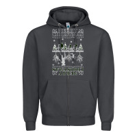 Smoke Merry Christmas Zipper Hoodie - Bettercallsaul
