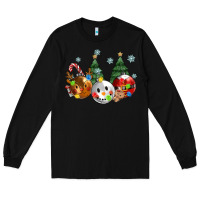 Black christmas Long Sleeve Tee - MaliasSmallBusiness