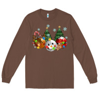 Chestnut christmas Long Sleeve Tee - MaliasSmallBusiness