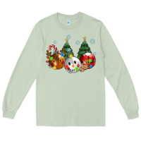Matcha christmas Long Sleeve Tee - MaliasSmallBusiness