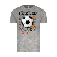 I Kicked 100 Days Of School Vintage Tee | Teevron