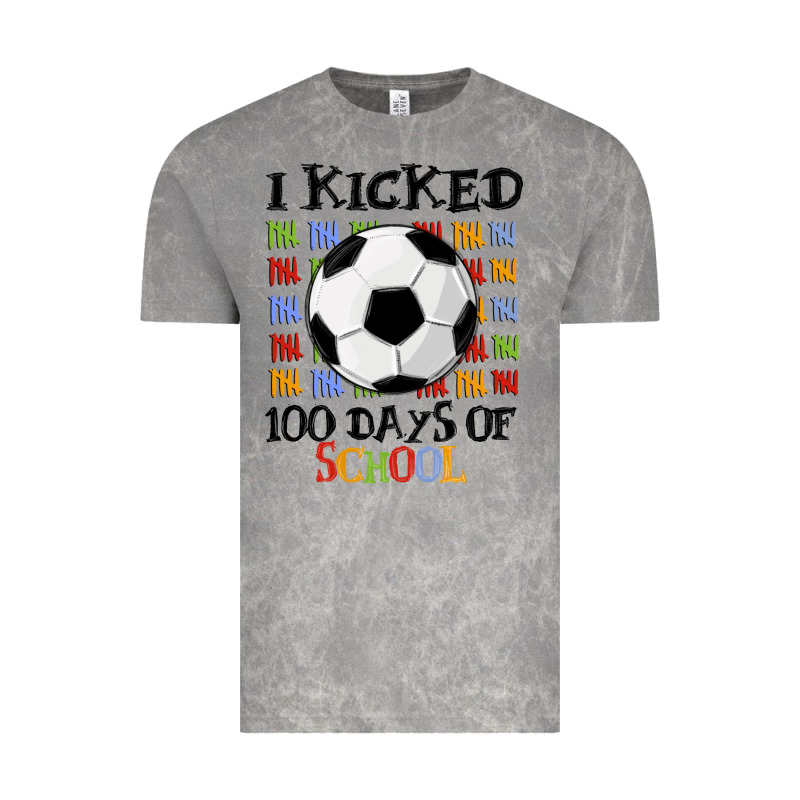 I Kicked 100 Days Of School Vintage Tee by MaliasSmallBusiness | Teevron