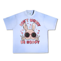 Grape Ice don't worry be hoppy Urban Heavy Tee - MaliasSmallBusiness