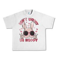 Lunar Rock don't worry be hoppy Urban Heavy Tee - MaliasSmallBusiness