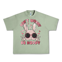 Oil Green don't worry be hoppy Urban Heavy Tee - MaliasSmallBusiness