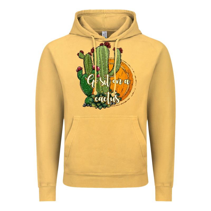 Cactus Go Sit On A Cactus Vintage Hoodie by Jasminsmagicworld | Teevron