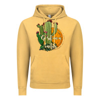 Vintage Mustard cactus go sit on a cactus Vintage Hoodie - Jasminsmagicworld