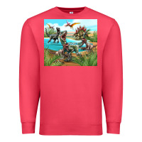 Cardinal dinosaurs Premium Sweatshirt - TumblerDesignByShophia