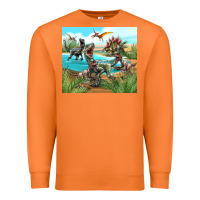 Carrot dinosaurs Premium Sweatshirt - TumblerDesignByShophia