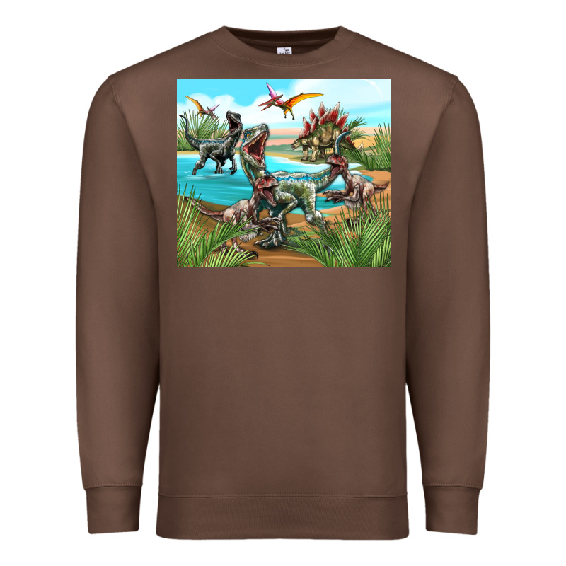 Dinosaurs Premium Sweatshirt by TumblerDesignByShophia | Teevron