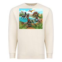 Sandshell dinosaurs Premium Sweatshirt - TumblerDesignByShophia