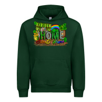 Forest Green Home sweet home st. patricks day Urban Hoodie - FaDigitalArtStudio
