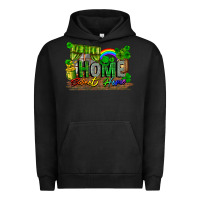 Pigment Black Home sweet home st. patricks day Urban Hoodie - FaDigitalArtStudio
