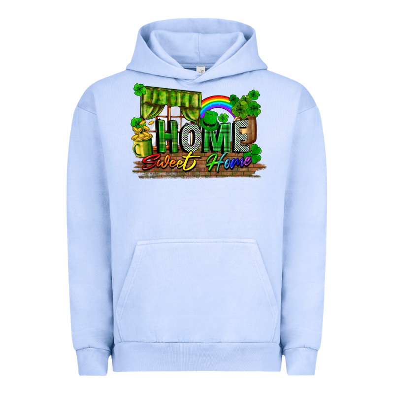 Home Sweet Home St. Patricks Day Urban Hoodie by FaDigitalArtStudio | Teevron