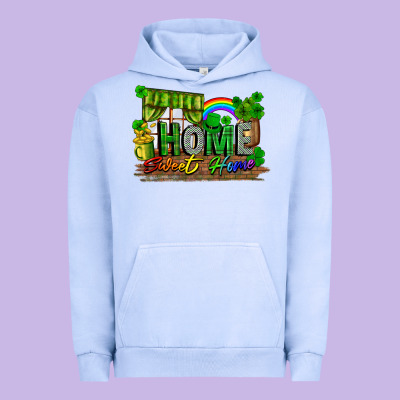 Home Sweet Home St. Patricks Day Urban Hoodie Designed By Fadigitalartstudio
