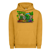 Pigment Peanut Butter Home sweet home st. patricks day Urban Hoodie - FaDigitalArtStudio