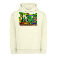 Pigment Pistachio Home sweet home st. patricks day Urban Hoodie - FaDigitalArtStudio