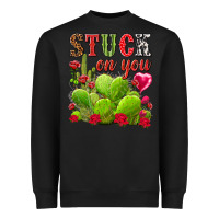 Black stuck on you Heavyweight Sweatshirt - NancyCooperArtShop