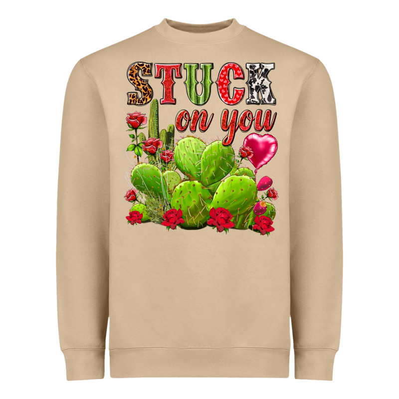 Stuck On You Heavyweight Sweatshirt by NancyCooperArtShop | Teevron